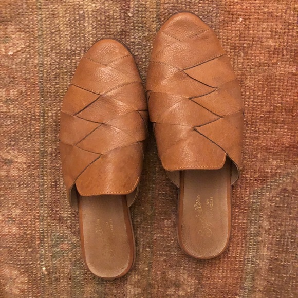seychelles woven upper mule